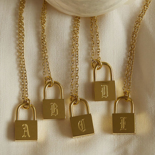 Schlosskette mit Buchstaben (A–Z)