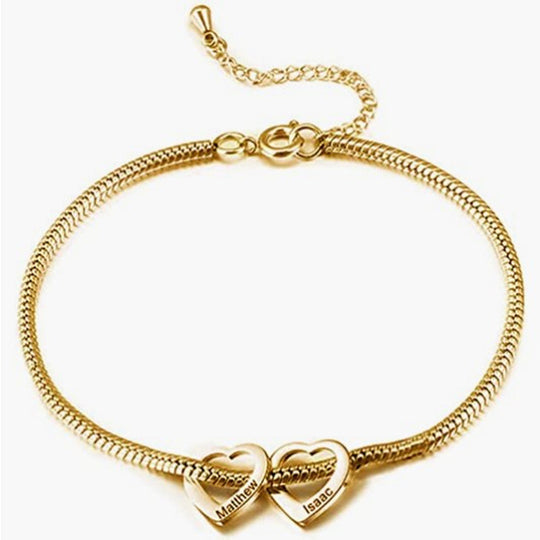Herz-Armband mit Gravur