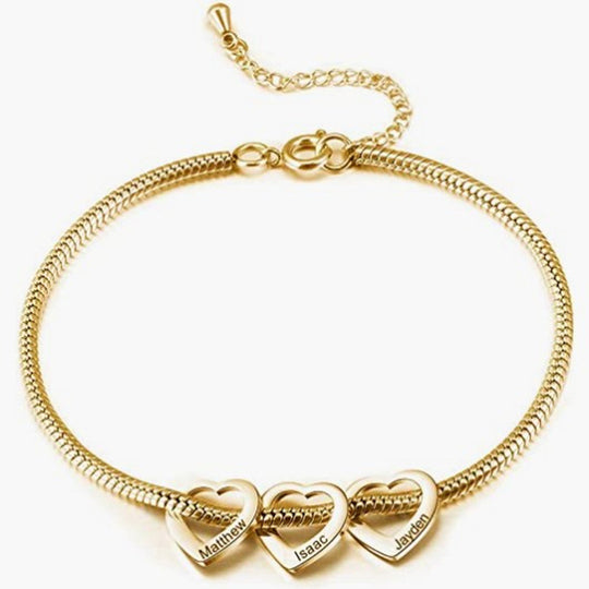 Herz-Armband mit Gravur