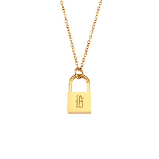 Schlosskette mit Buchstaben (A–Z)