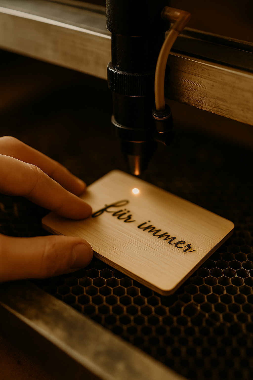 Lasermaschine für immer gravur